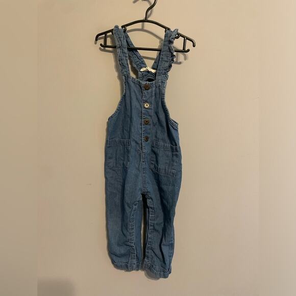 Jessica Simpson Baby girl overalls 24 month - Picture 1 of 4